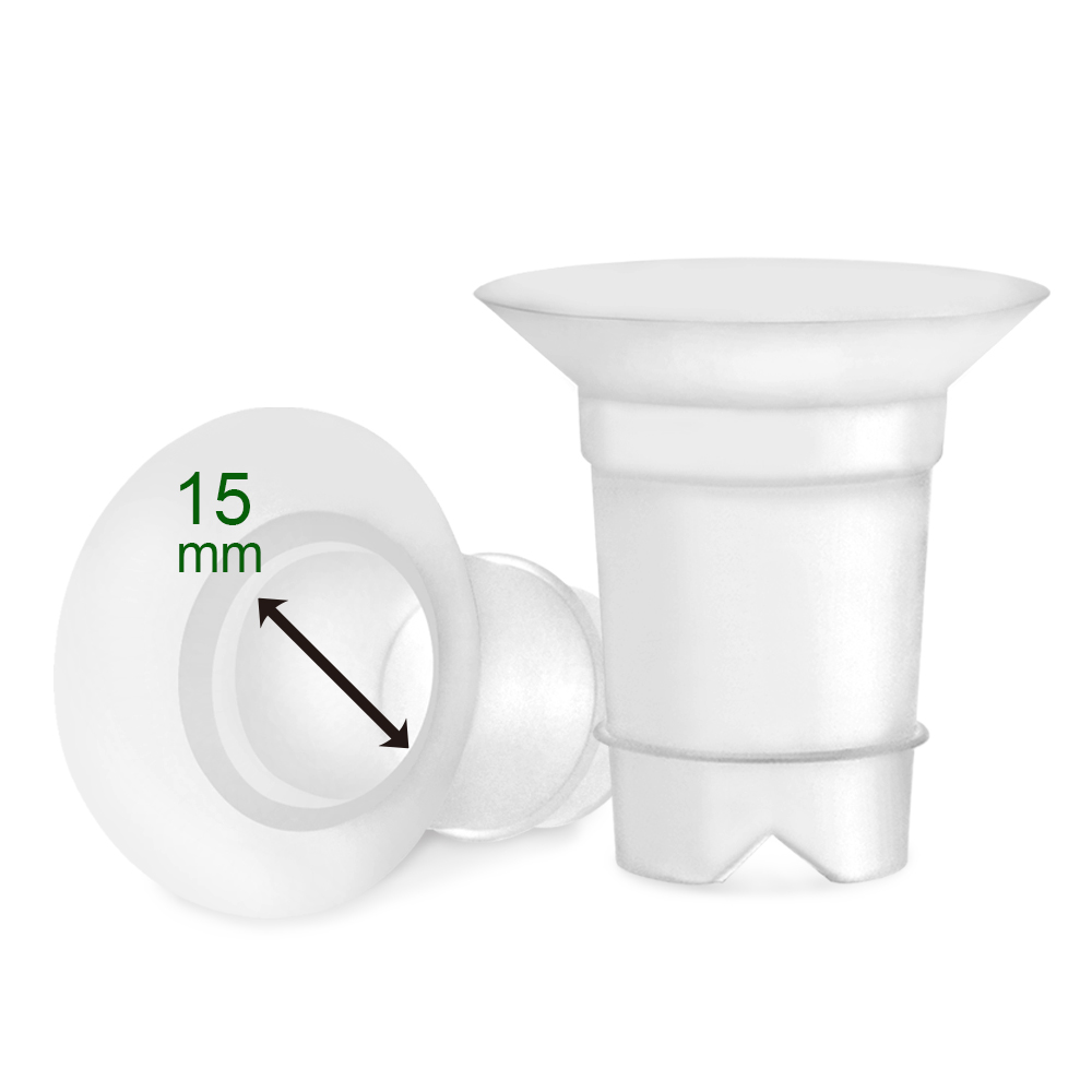 (image for) Maymom Silicone 15 mm Insert for Freemie 25 mm cup; 2pc/box
